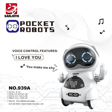 PK Xiaomi Mitu mini robot cadeau enfants jouet voix interactive robot de contrôle avec des articulations souples SJY-939A